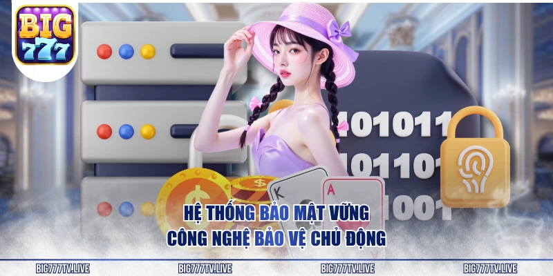 Hệ thống bảo mật vững, công nghệ bảo vệ chủ động