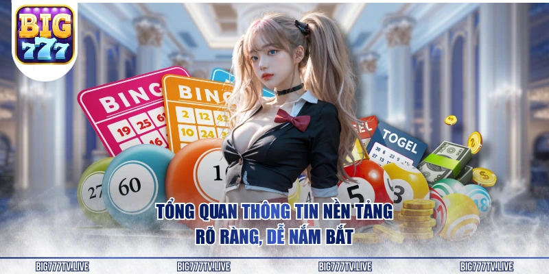 Tổng quan thông tin nền tảng rõ ràng, dễ nắm bắt